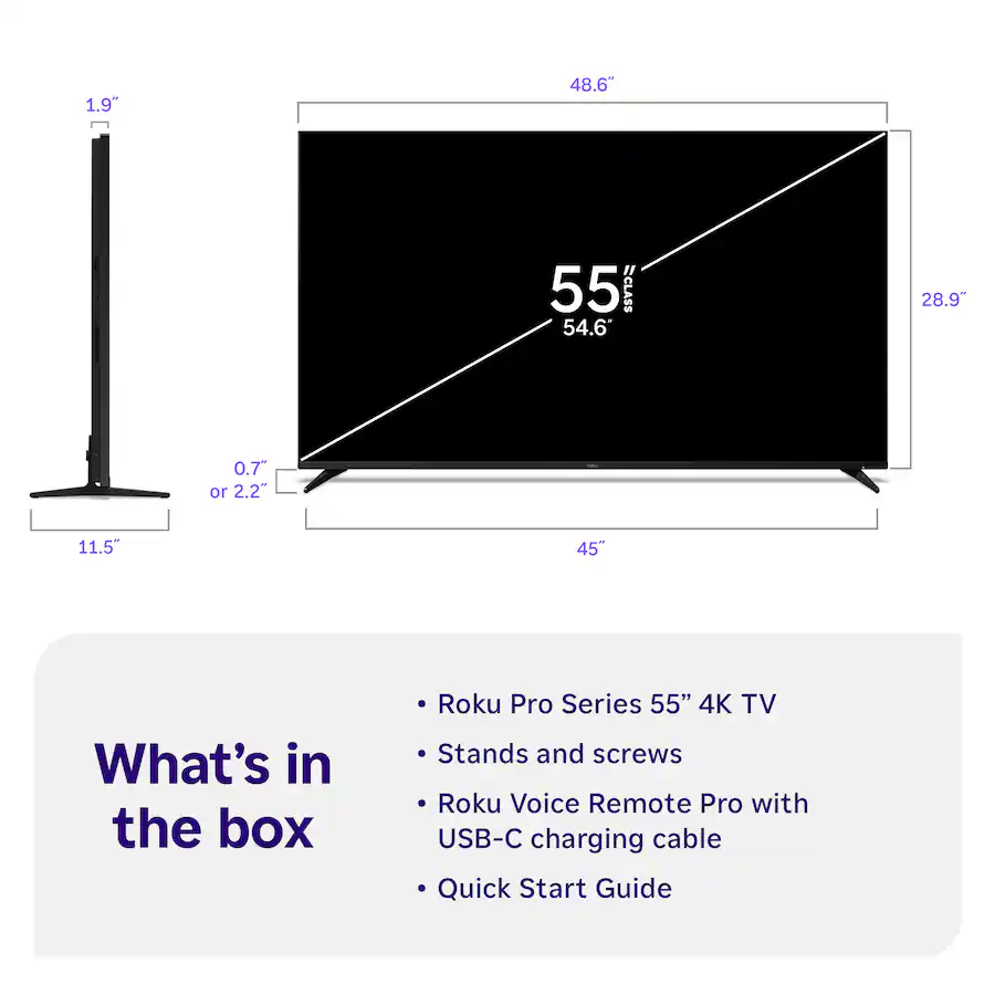 Comparing Roku Devices Roku 55