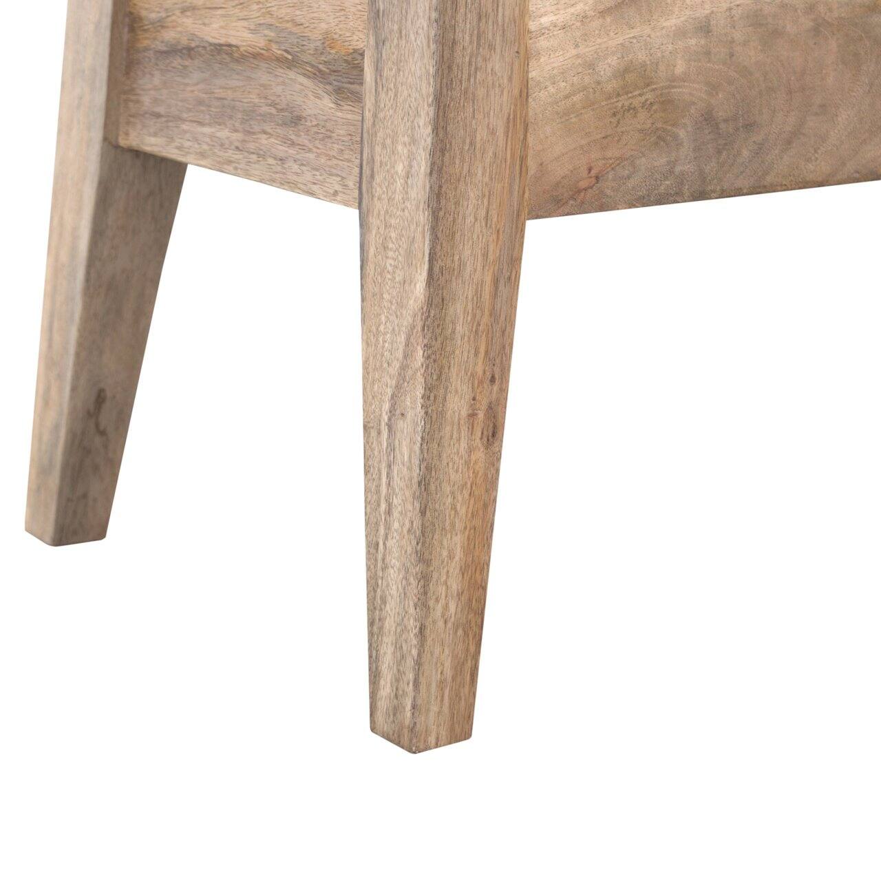 Alt View 4. Artisan Furniture - Artisan Furniture Solid Wood Solid Wood Lid Up Storage Bench, 1 Box, Brown - Brown.