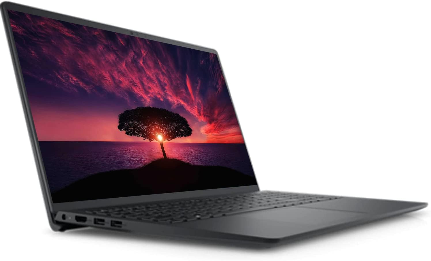 Alt View 2. Dell - Inspiron 3525 Laptop 15.6 FHD Display (Ryzen 7 5825U, 16GB, 1TB SSD, AMD Radeon, WiFi 5, Win 11 Pro) - Carbon Black.