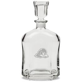 Jardine - Delaware Fightin' Blue Hens 23.75oz. Crystal Whiskey Decanter - Multicolor