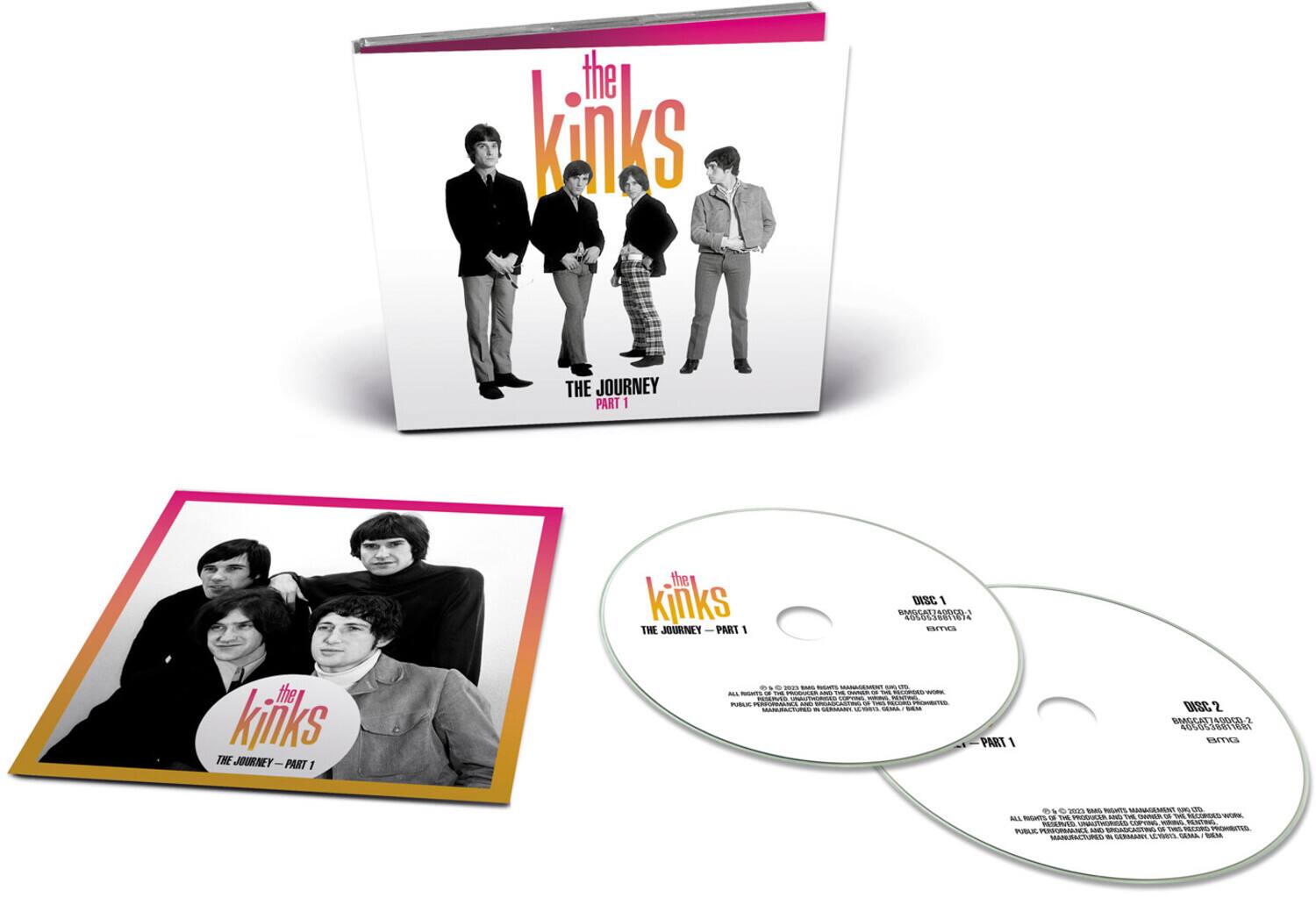 The Kinks - The Journey Part 1   - COMPACT DISCS [CD]
