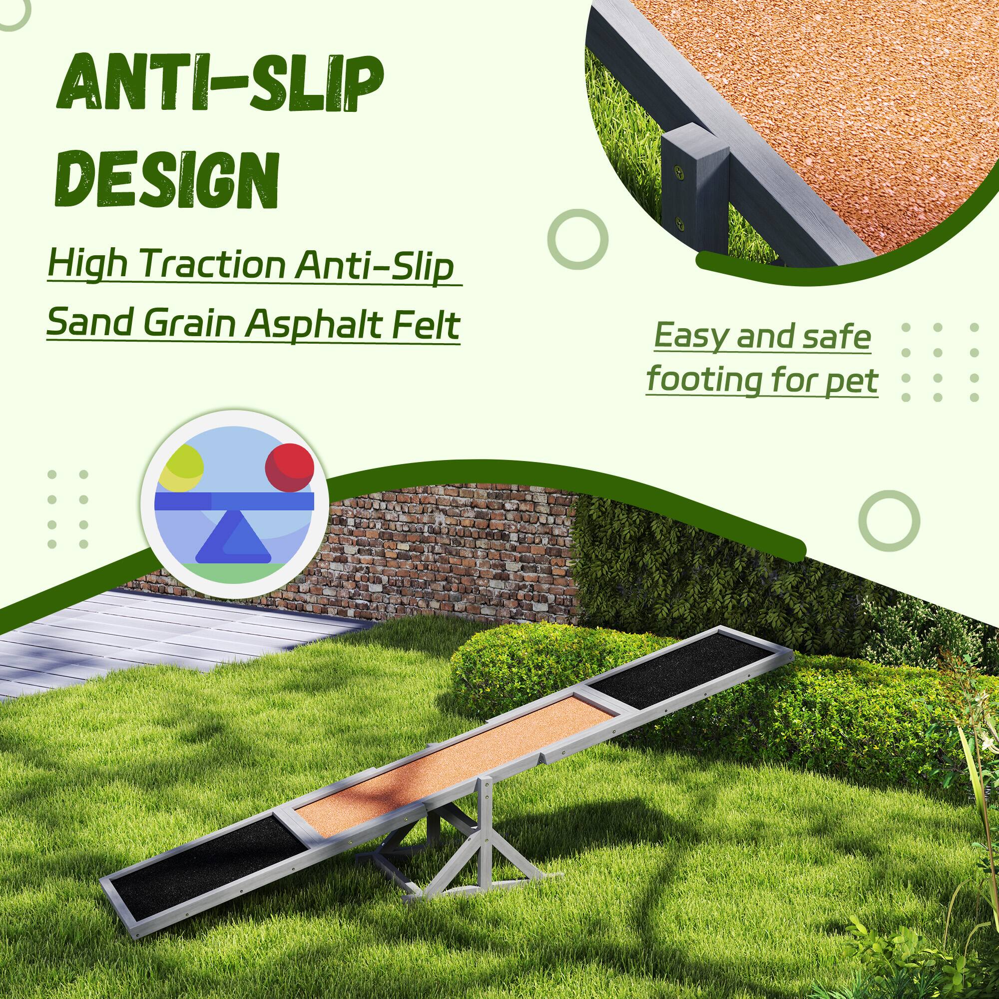 ANTI-SLIP DESIGN

High Traction Anti-Slip Sand Grain Asphalt Felt

Easy and safe footing for pet