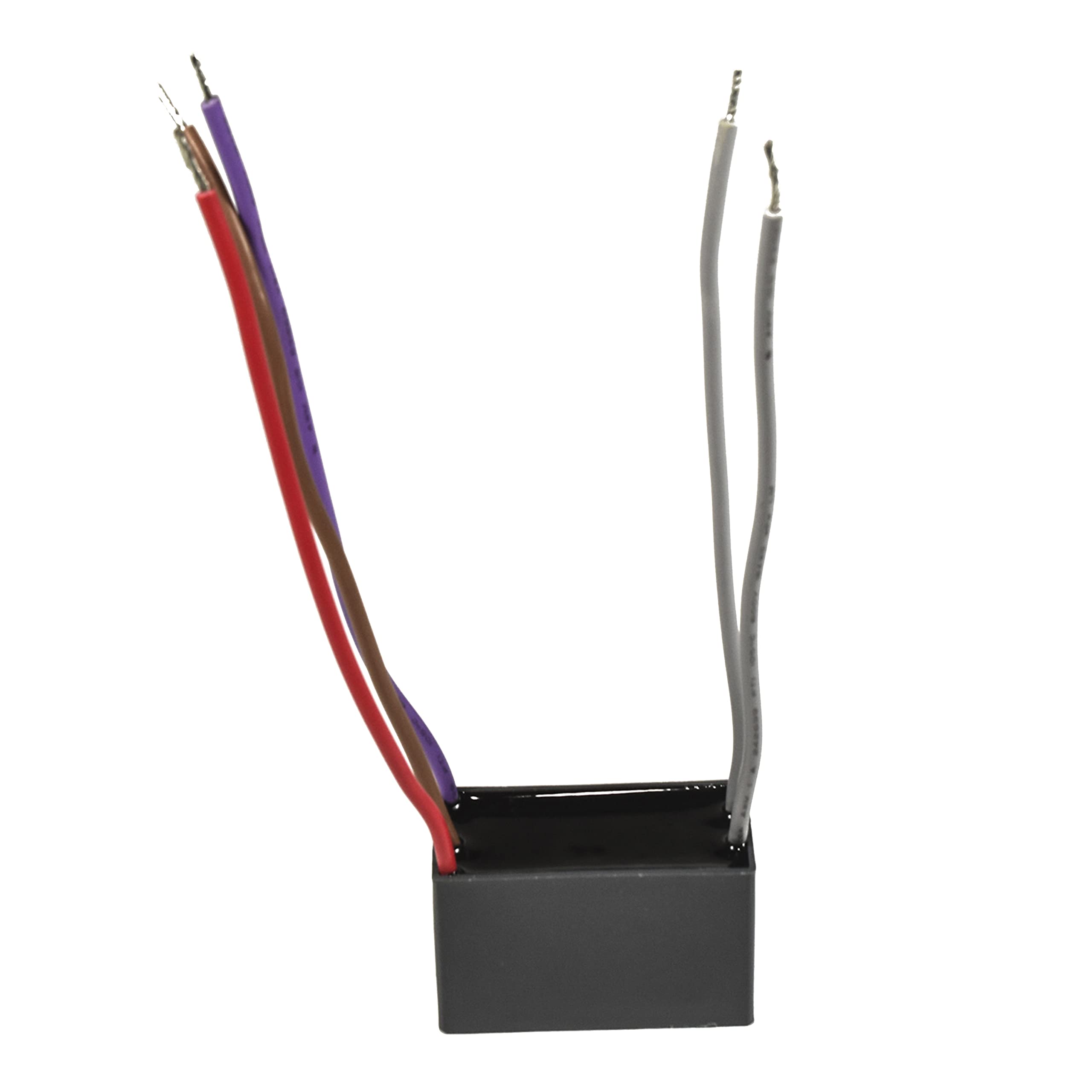 Alt View 2. HQRP - Ceiling Fan Motor Capacitor 4.5/6/6 uF 5-Wire 250 VAC UL Listed for Harbor Breeze CBB61.
