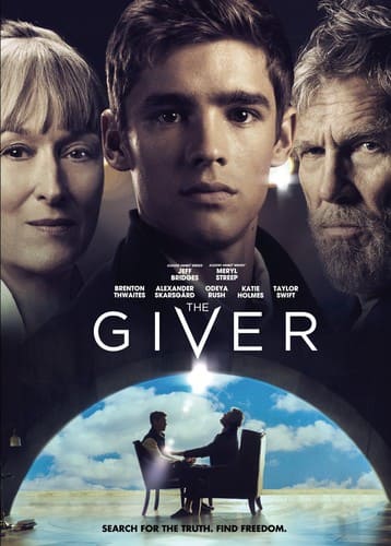Front. The Giver   - DVD.