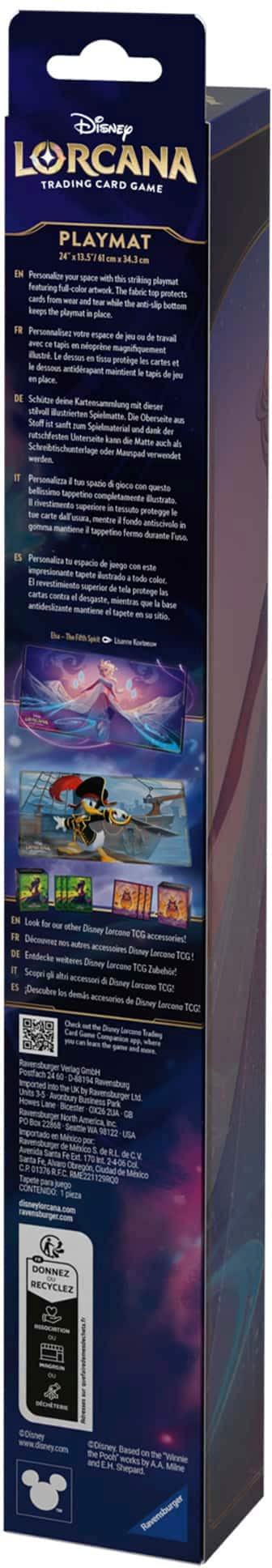 Disney Lorcana Trading Card Game Playmat. Personalize your game with this striking playmat featuring Mickey Mouse. The fabric top protects cards from damage and the anti-slip bottom keeps the playmat in place. Schtze deine Karteesammfung des Spielmaterials und dank der rutschfesten Untersite kase Matte auh Schmitischunterlage oder Mampad verwendet werden. Personalzzs spadio piece questo Sellisine tappeting completamente Muntrato deentiments superiore Gessuto protegge carta Cortna desgante, mientras - baue antideskizante mantiene tapete siti.