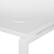 Alt View 15. OSP Home Furnishings - 60” Prado Writing Desk - White.