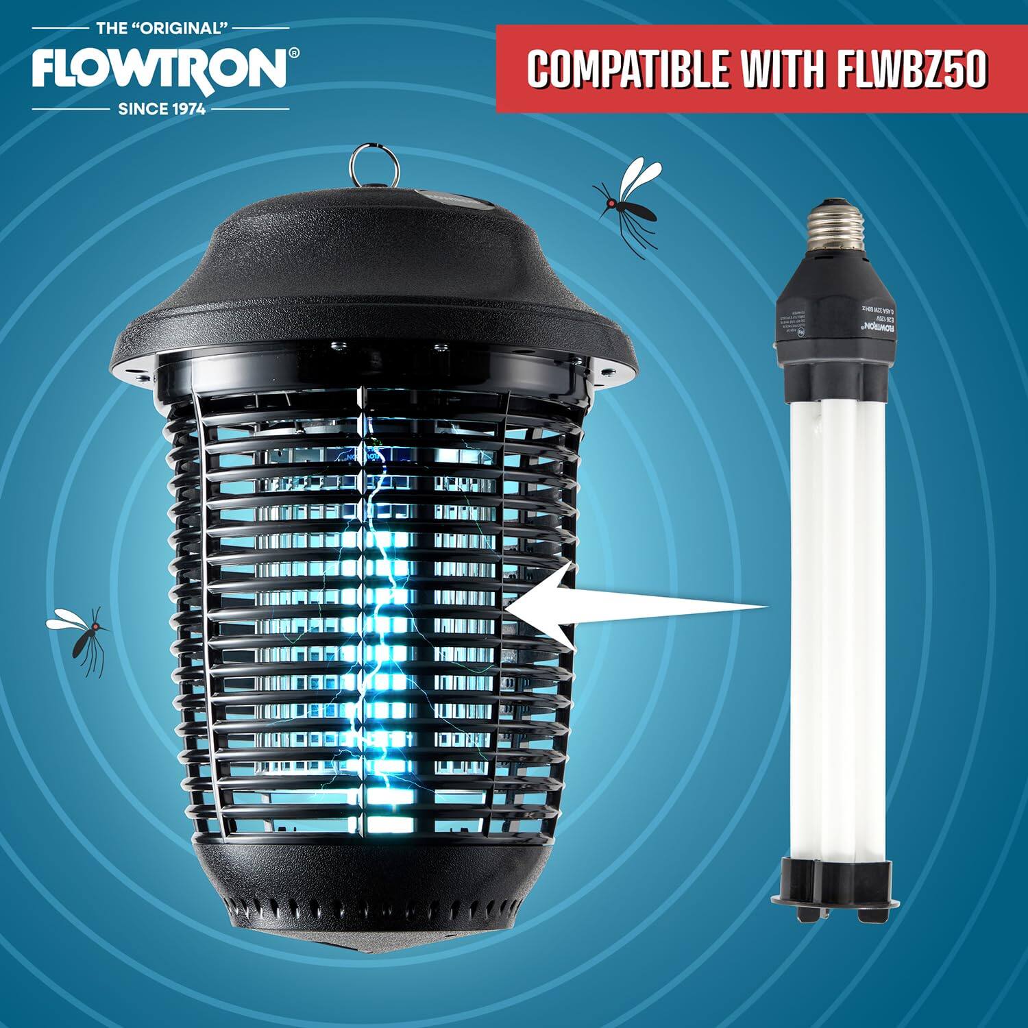 THE "ORIGINAL" FLOWTRON SINCE 1974  
COMPATIBLE WITH FLWBZ50