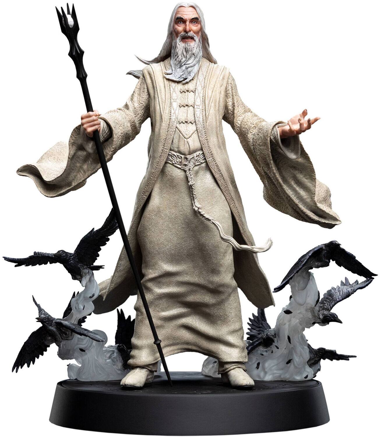 WETA Workshop Figures of Fandom - The Lord of The Rings Trilogy - Saruman the White - COLLECTIBLES