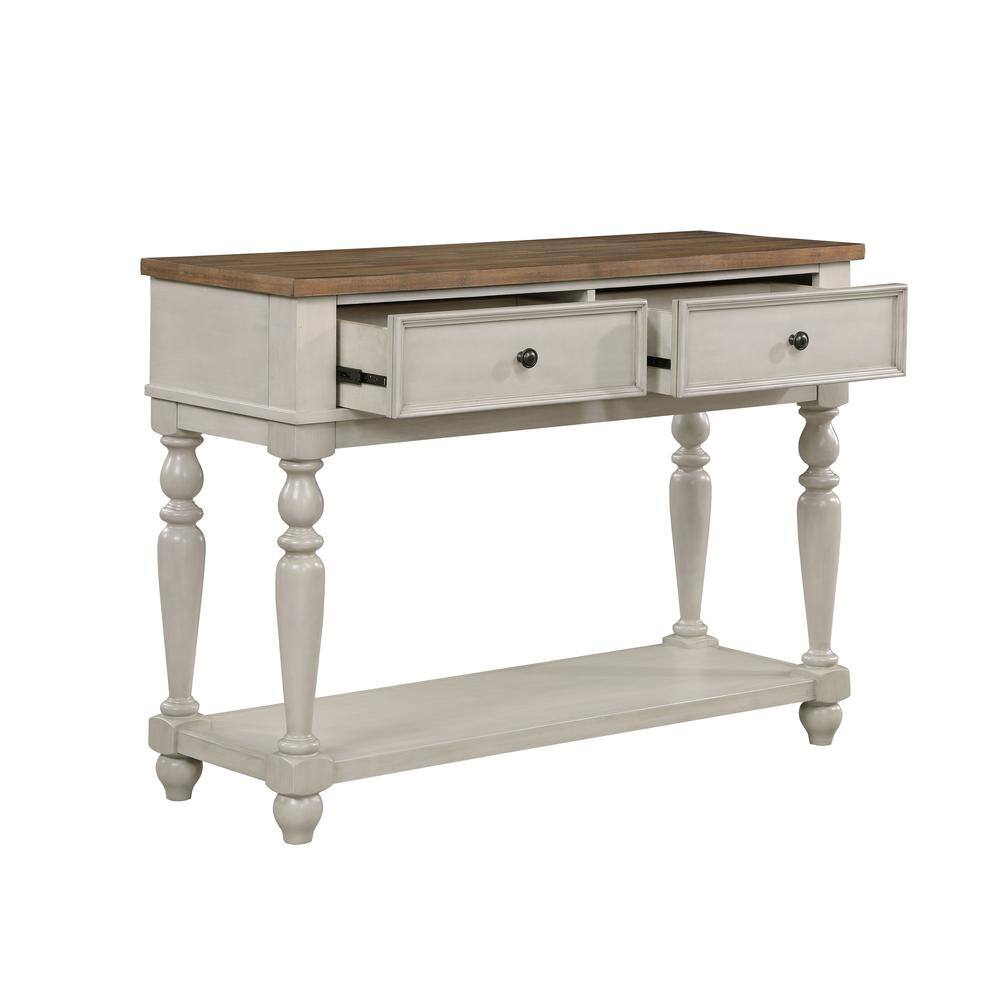 Back. New Classic Furniture - Jennifer Sideboard - White.