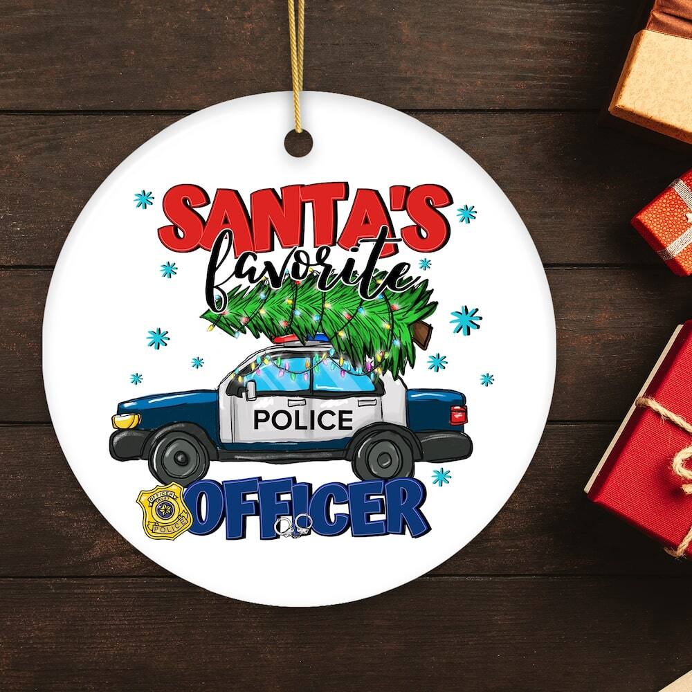SANTA'S favorite POLICE OFFICER