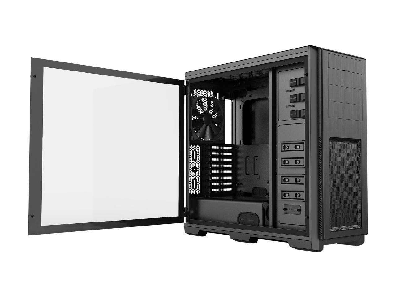 Alt View 5. Phanteks - Phanteks Enthoo Pro TG RGB Control ATX Full Tower - Black - Black.