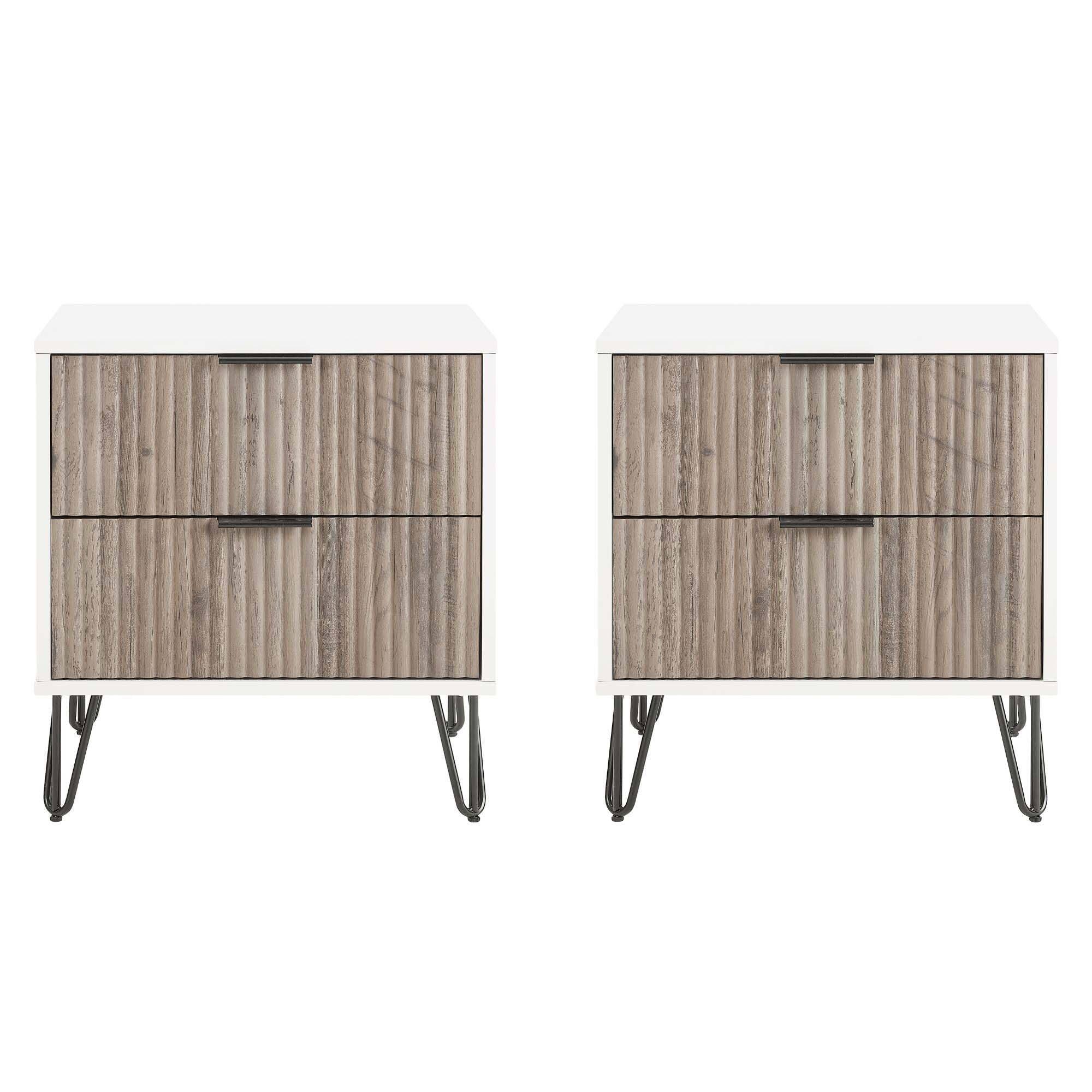 Rustic Gray and White