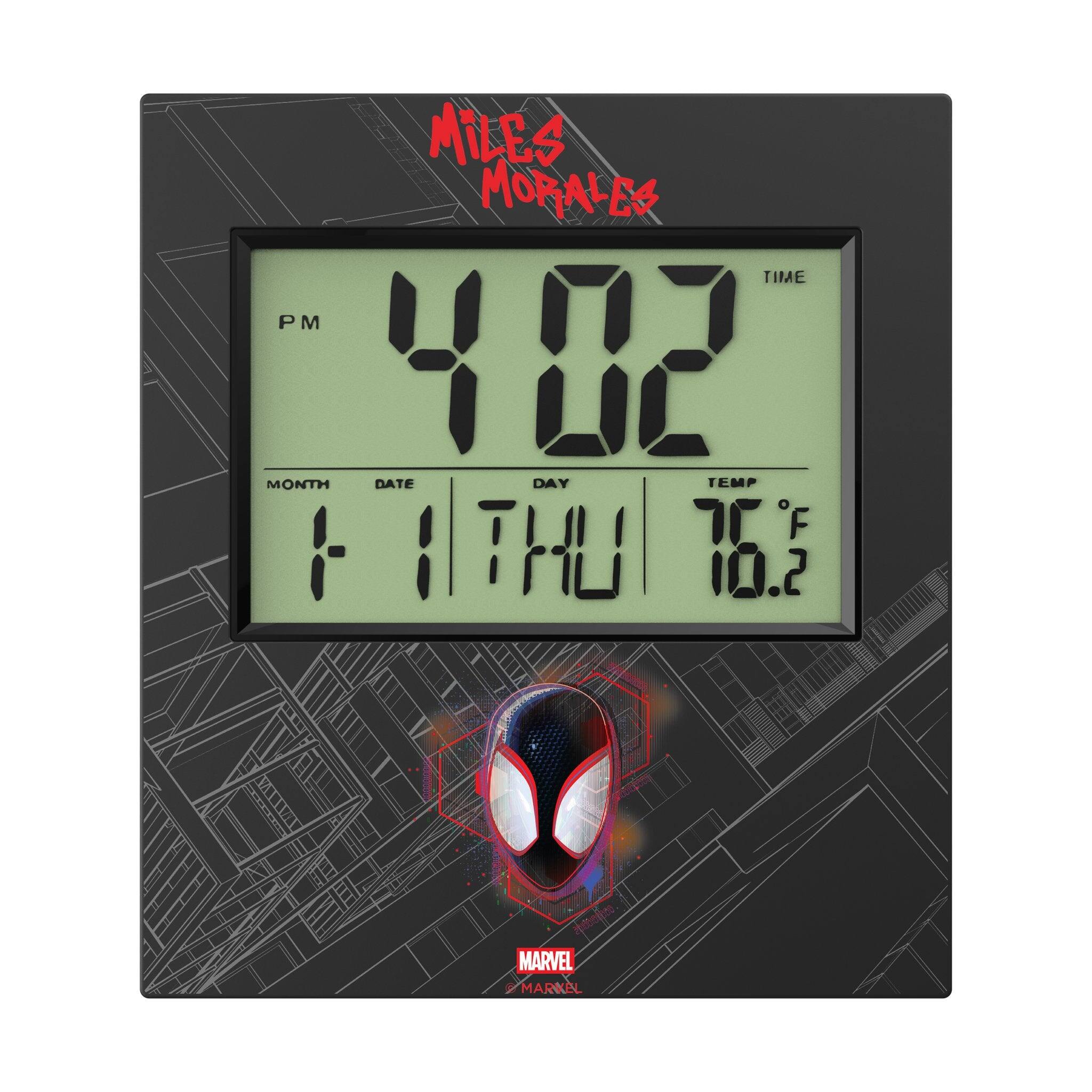 MILES MORALES

PM 4:02

MONTH 1 DATE 1 DAY THU TEMP 76°F

TIME 10.2

MARVEL