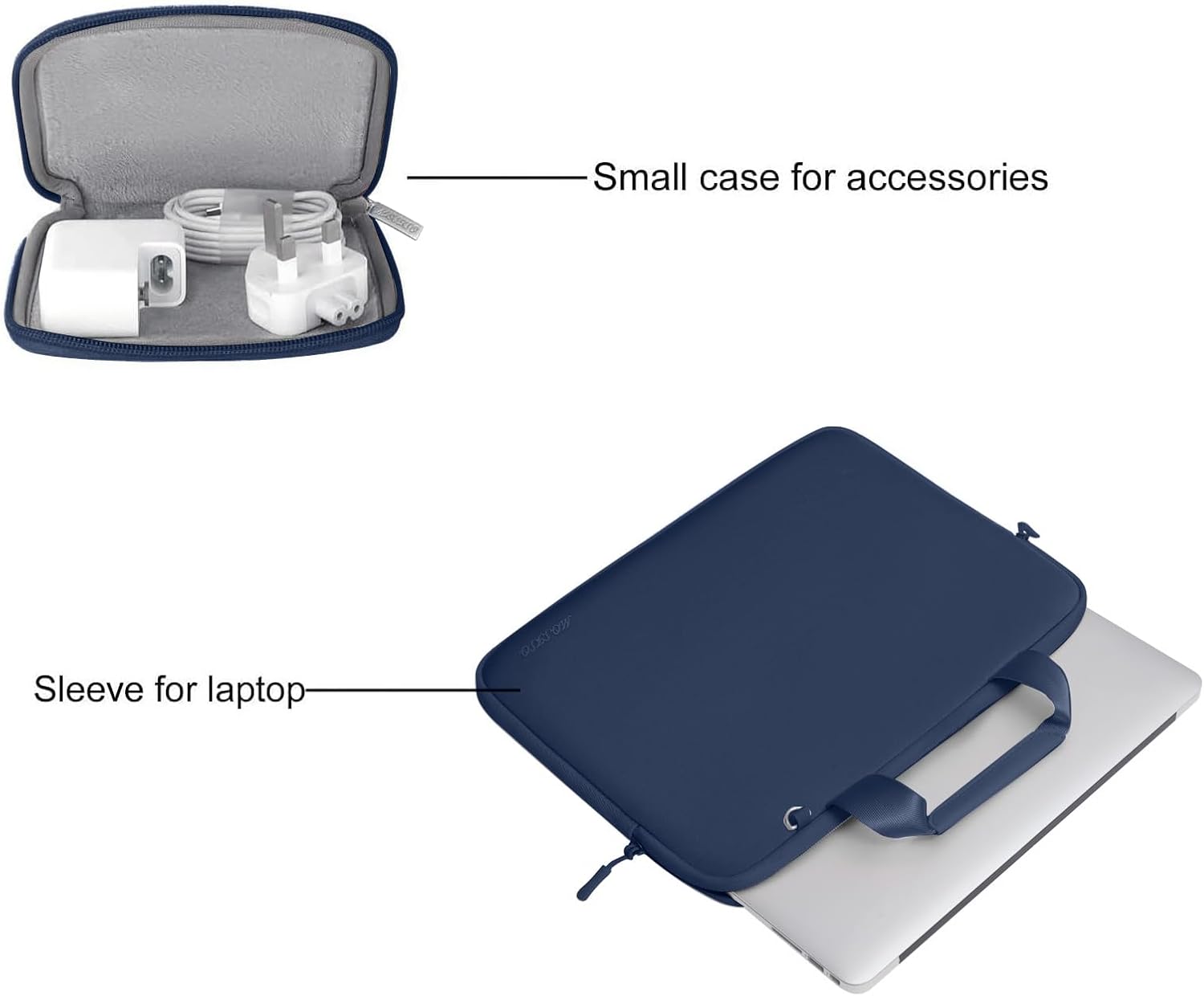 Small case for accessories  
Sleeve for laptop