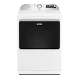Maytag - 7.4 Cu Ft. Smart Gas Dryer with Pet Pro Option and Extra Power - White
