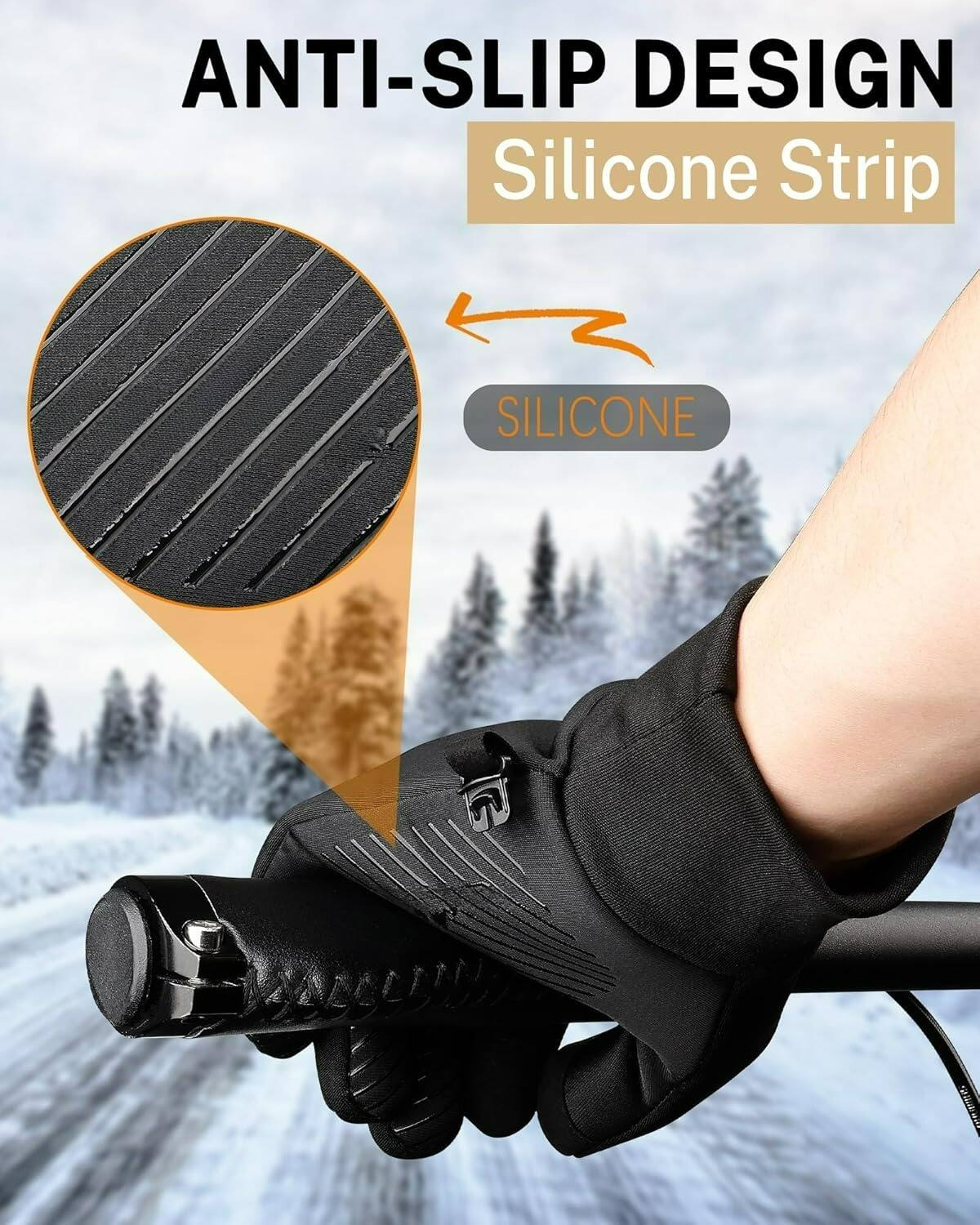 ANTI-SLIP DESIGN  
Silicone Strip  
SILICONE