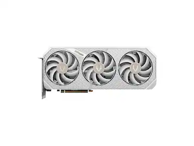 Front. ZOTAC - ZOTAC GAMING GeForce RTX 5090 SOLID OC White 32GB GDDR7 PCIe 5.0 x16.