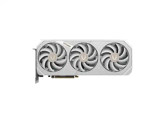 Front. ZOTAC - ZOTAC GAMING GeForce RTX 5090 SOLID OC White 32GB GDDR7 PCIe 5.0 x16.