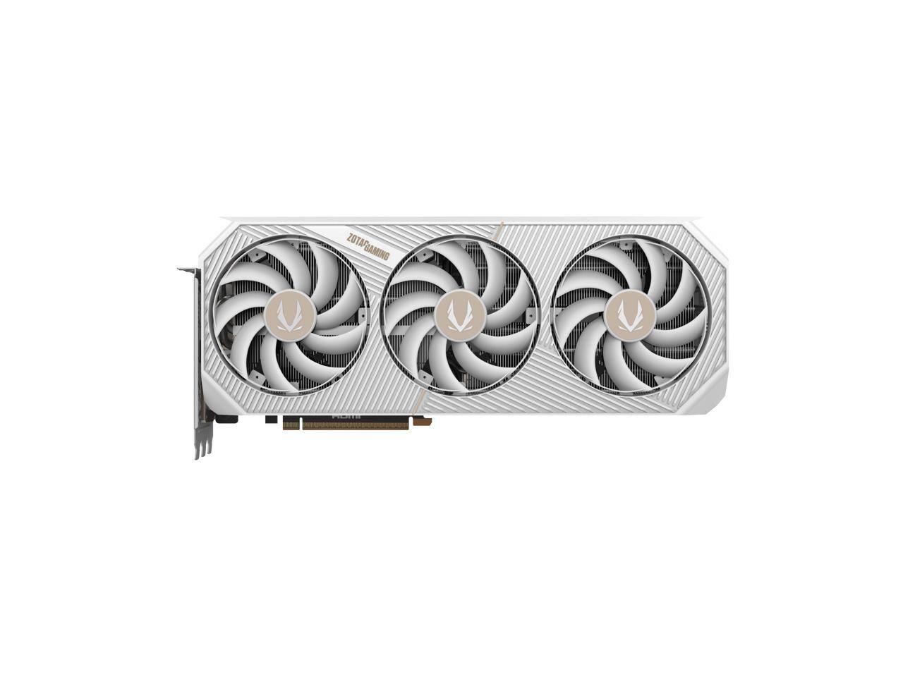 Front. ZOTAC - ZOTAC GAMING GeForce RTX 5090 SOLID OC White 32GB GDDR7 PCIe 5.0 x16.