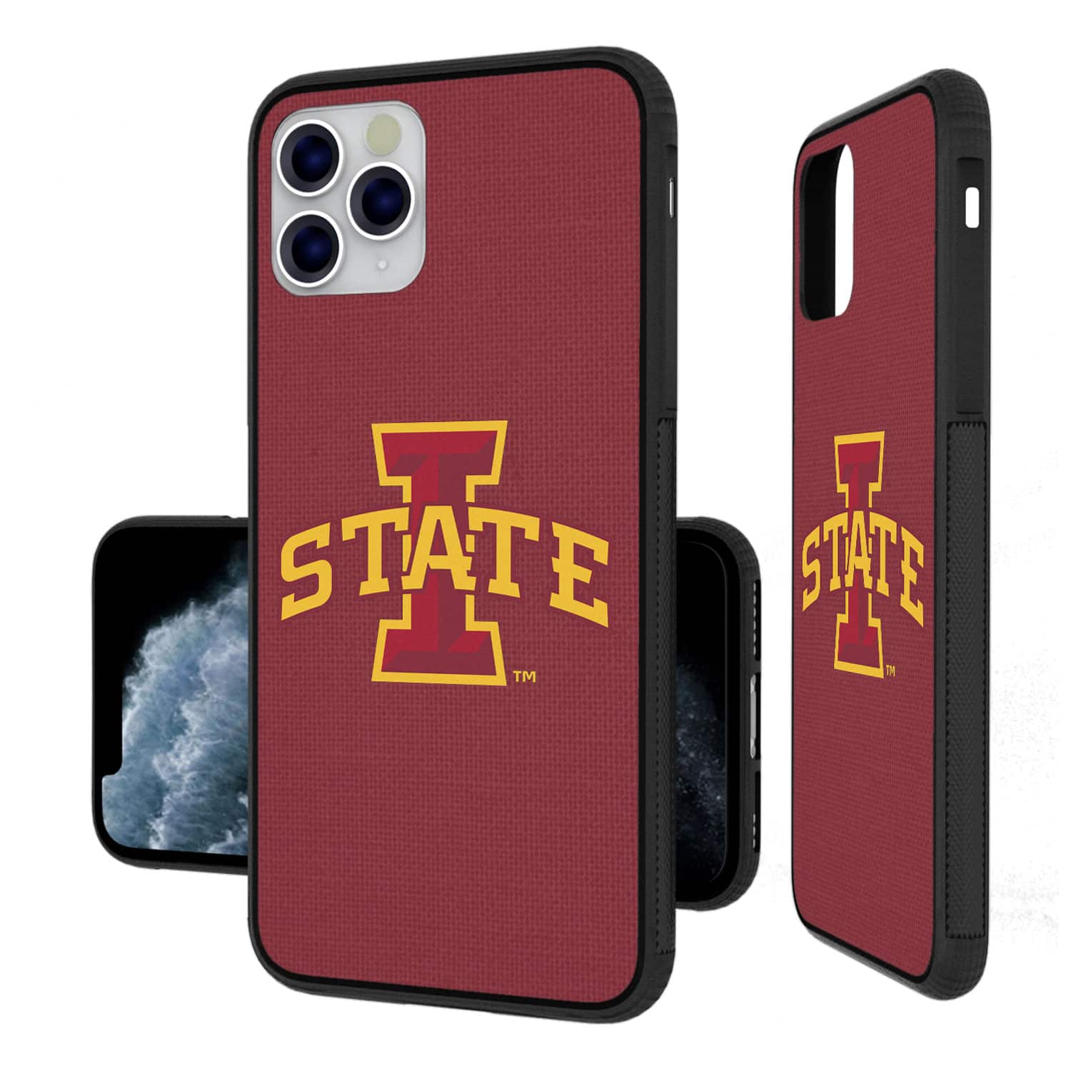 Keyscaper - Iowa State Cyclones iPhone Solid Design Bump Case - 15 Pro Max - Multicolor