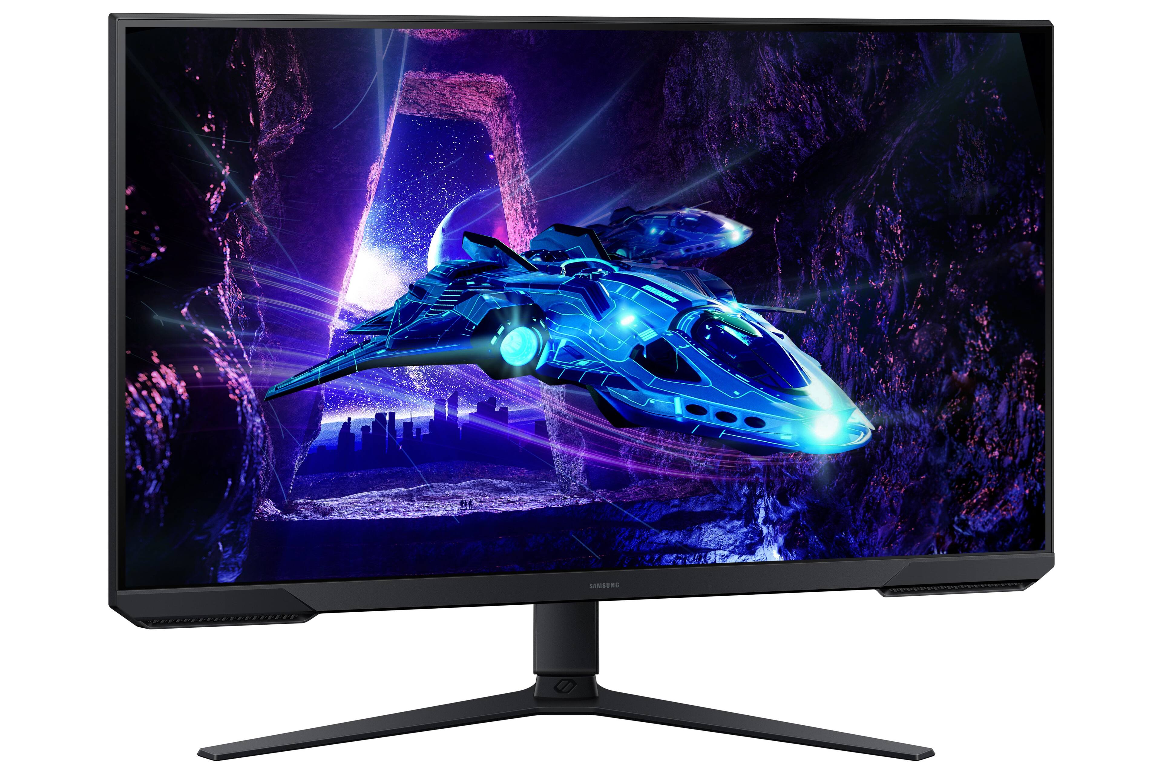 Alt View 23. Samsung - Odyssey G30D 32" LED AMD FreeSync Premium 180Hz 1ms Gaming Monitor (DisplayPort, HDMI) - Black.