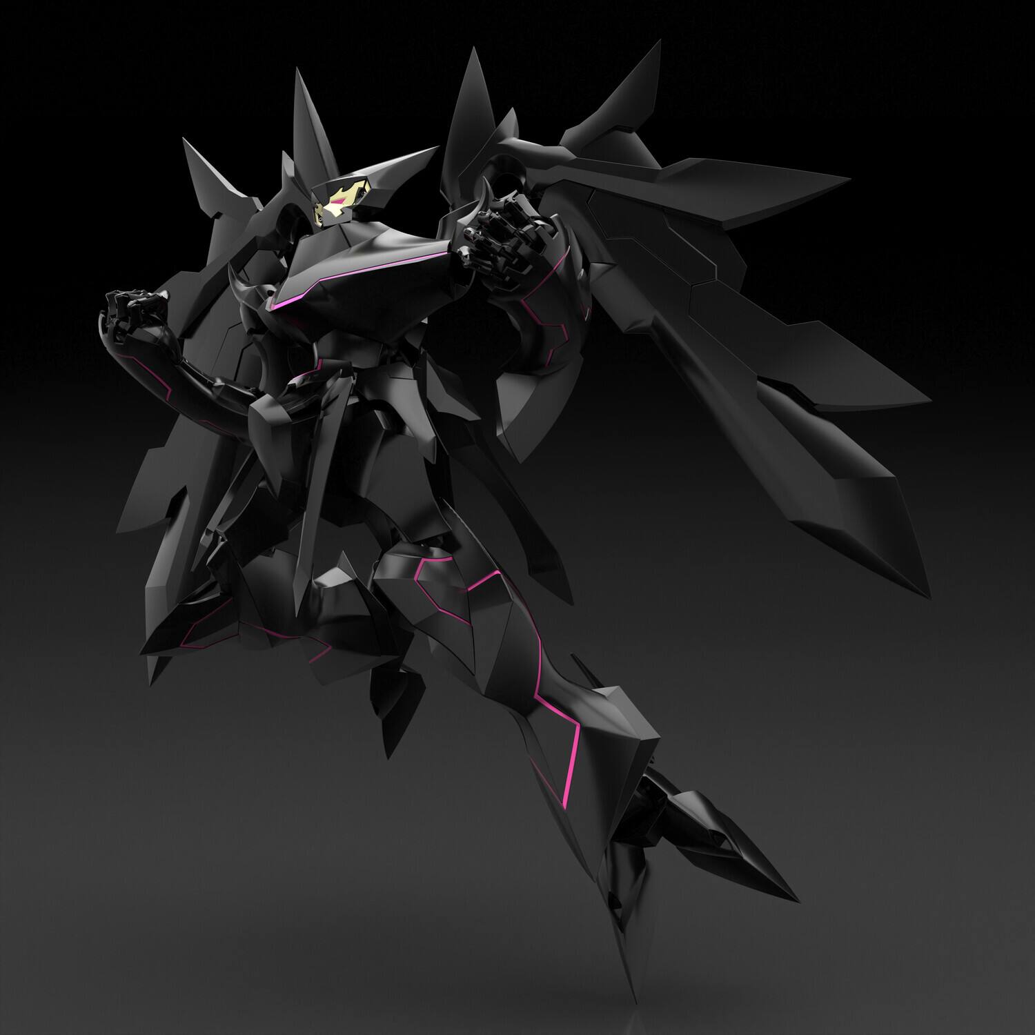 Alt View 4. Bandai - Shokugan - Super Robot Wars: OG - SMP - Astranagant Model Kit   - Collectibles - Multicolor.