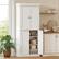 Alt View 1. Homcom - Kitchen Cabinet, Pantry Storage Cabinet with Doors and Shelves, Freestanding Food Pantry Cabinet - White Wood Grain.