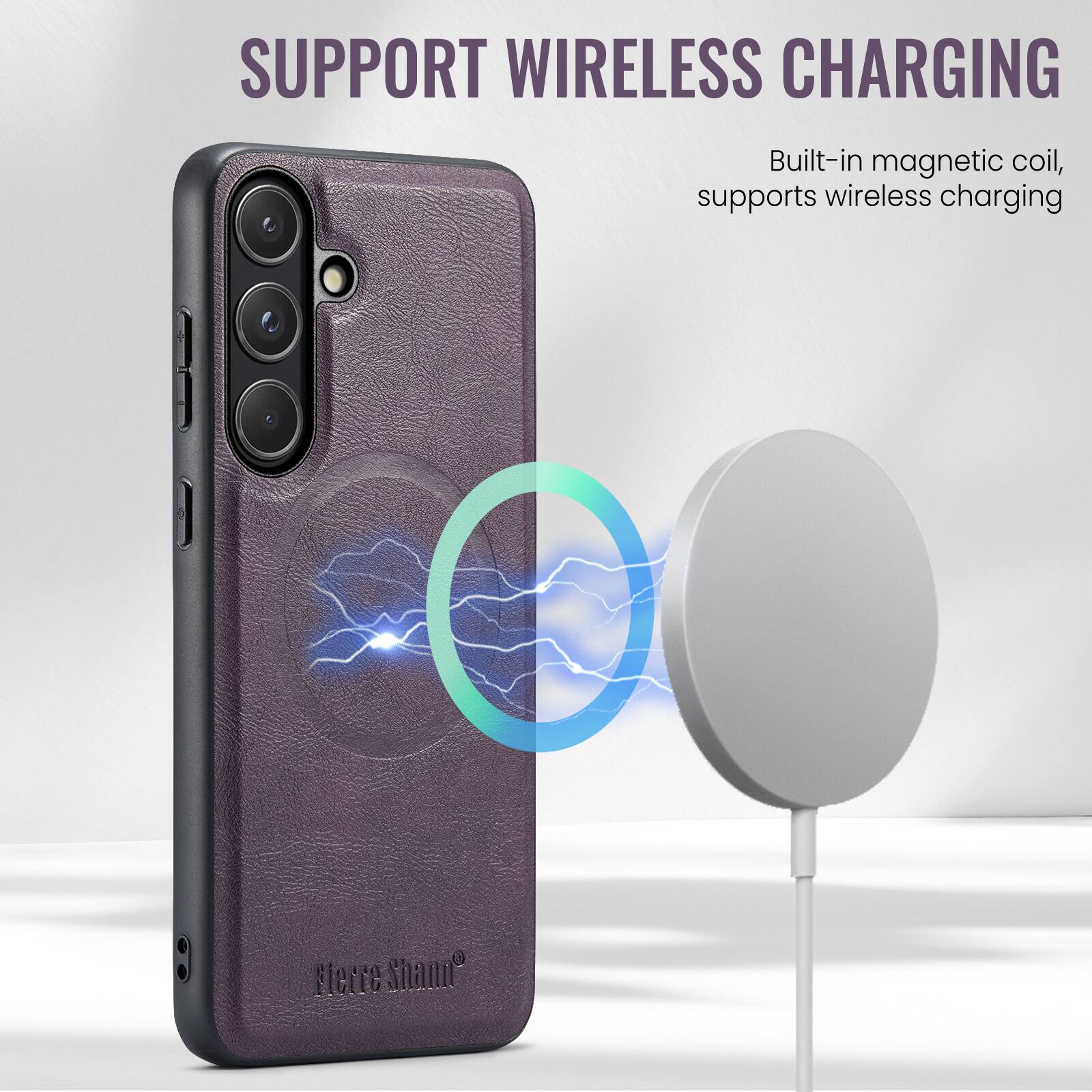 SUPPORT WIRELESS CHARGING

Built-in magnetic coil, supports wireless charging