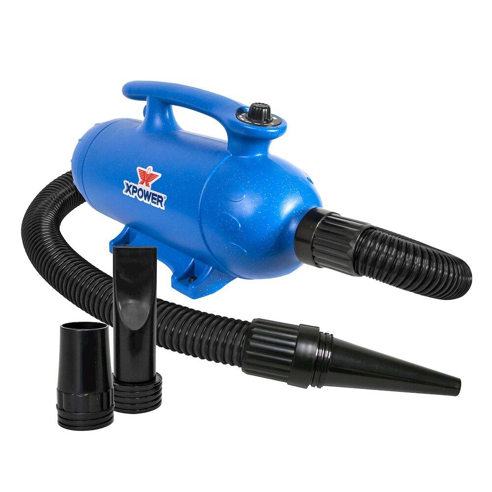 Alt View 6. XPOWER - Super Tub Pro Double Motor 6 HP Professional Pet Grooming Dog Force Hair Dryer.