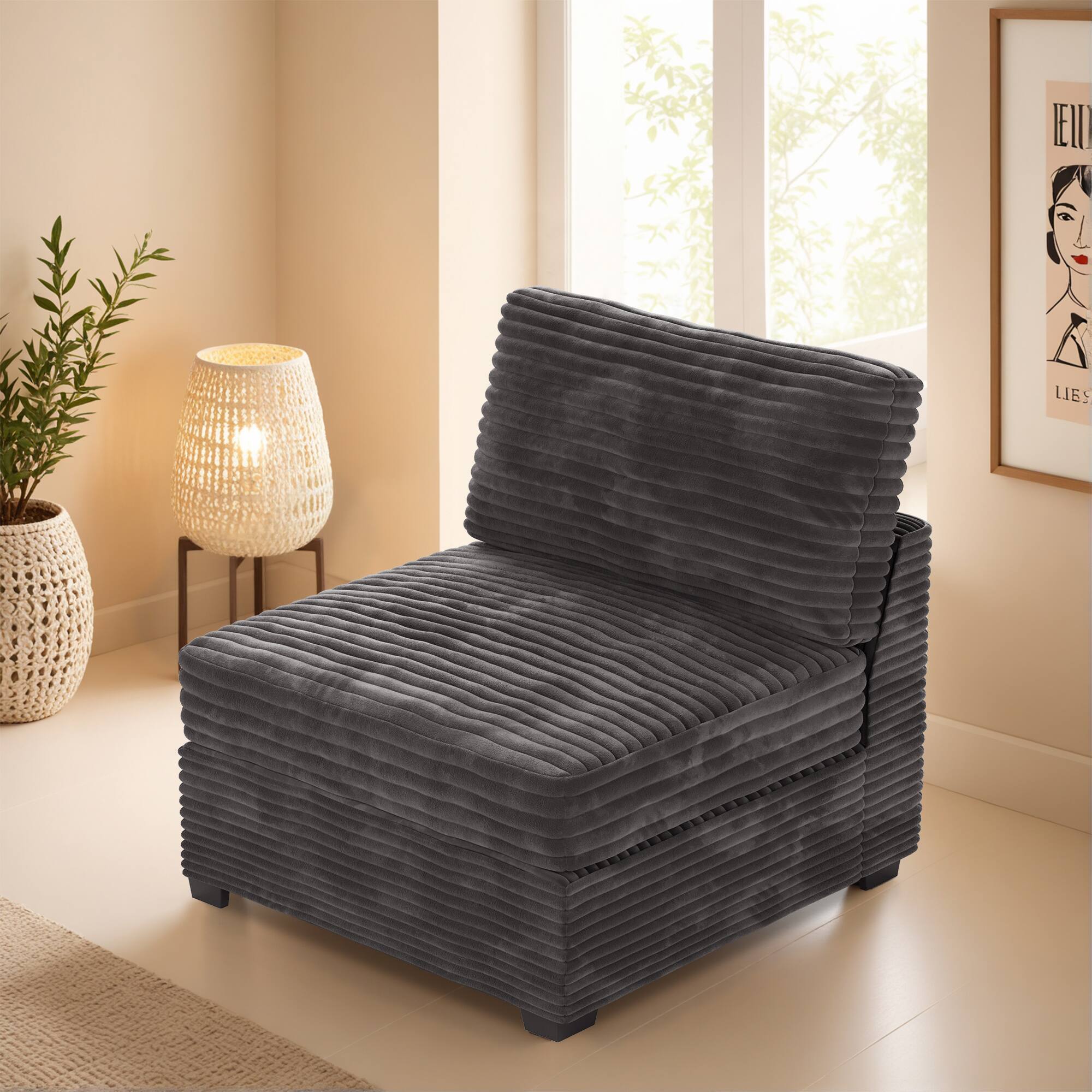 B Middle Chair(Grey)