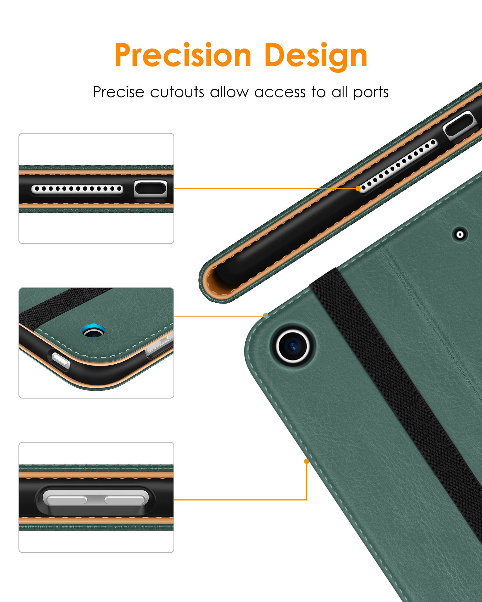 Precision Design  
Precise cutouts allow access to all ports