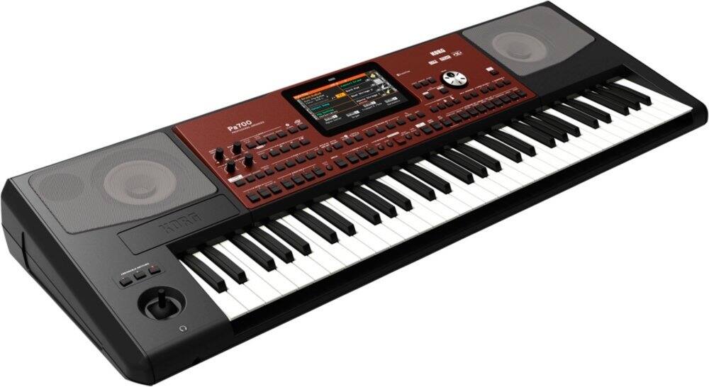 Angle. Korg - Korg Oriental Professional Arranger 61-Key with Touchscreen and Speakers (Black).