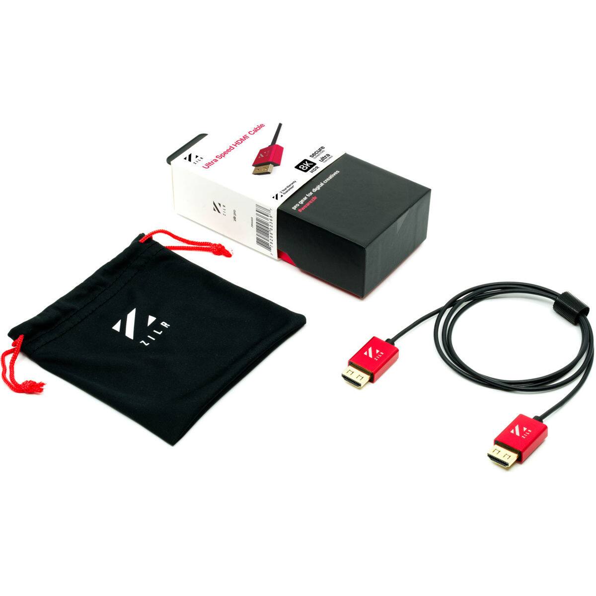 Cable HDMI KOFF Ultra Speed  
secure ultra 8K NOR digital creatives for pro #wearezilr gear  
ZILR