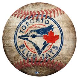 Fan Creations - Toronto Blue Jays 12'' x 12'' Baseball Sign - Multicolor
