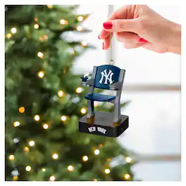 Evergreen Enterprises - New York Yankees Stadium Seat Ornament with Sound - Multicolor