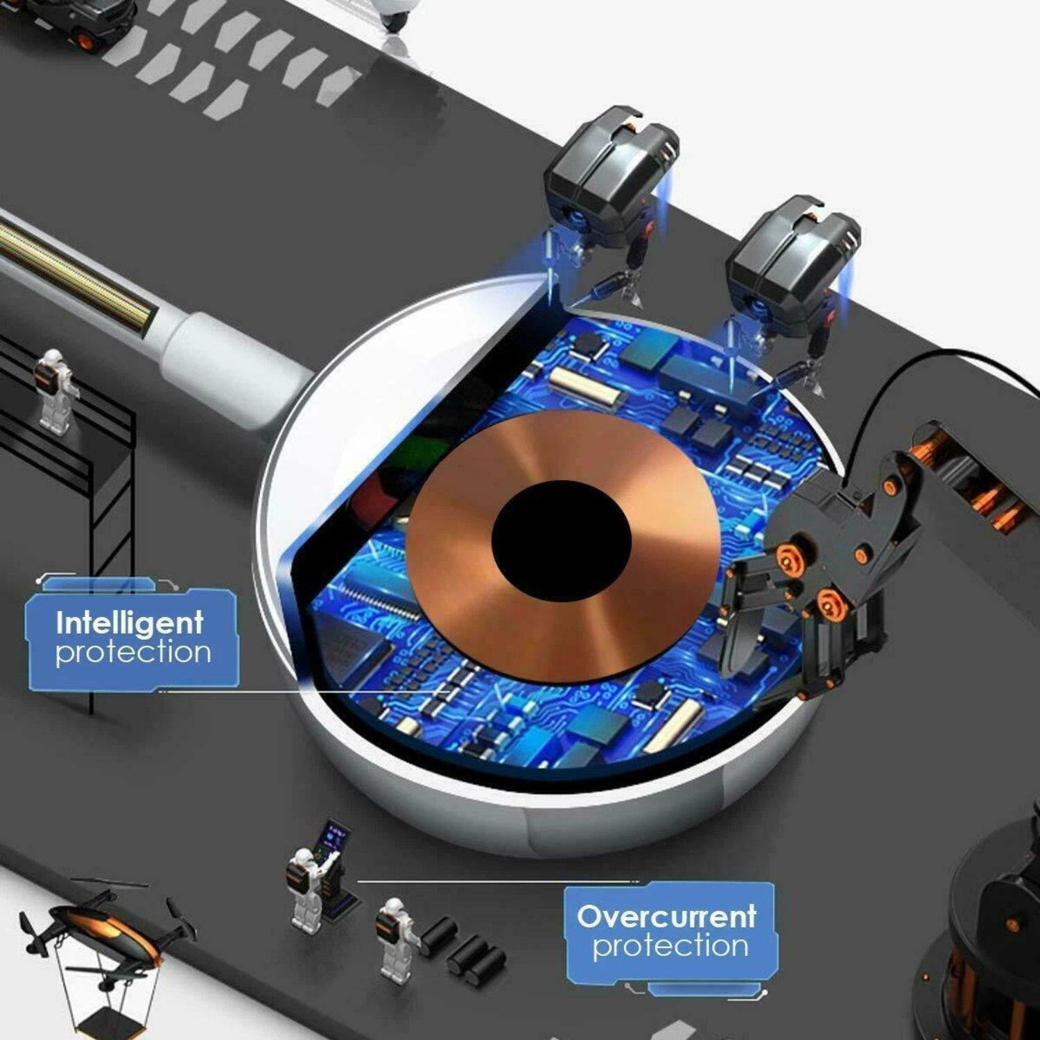 Intelligent protection  
Overcurrent protection