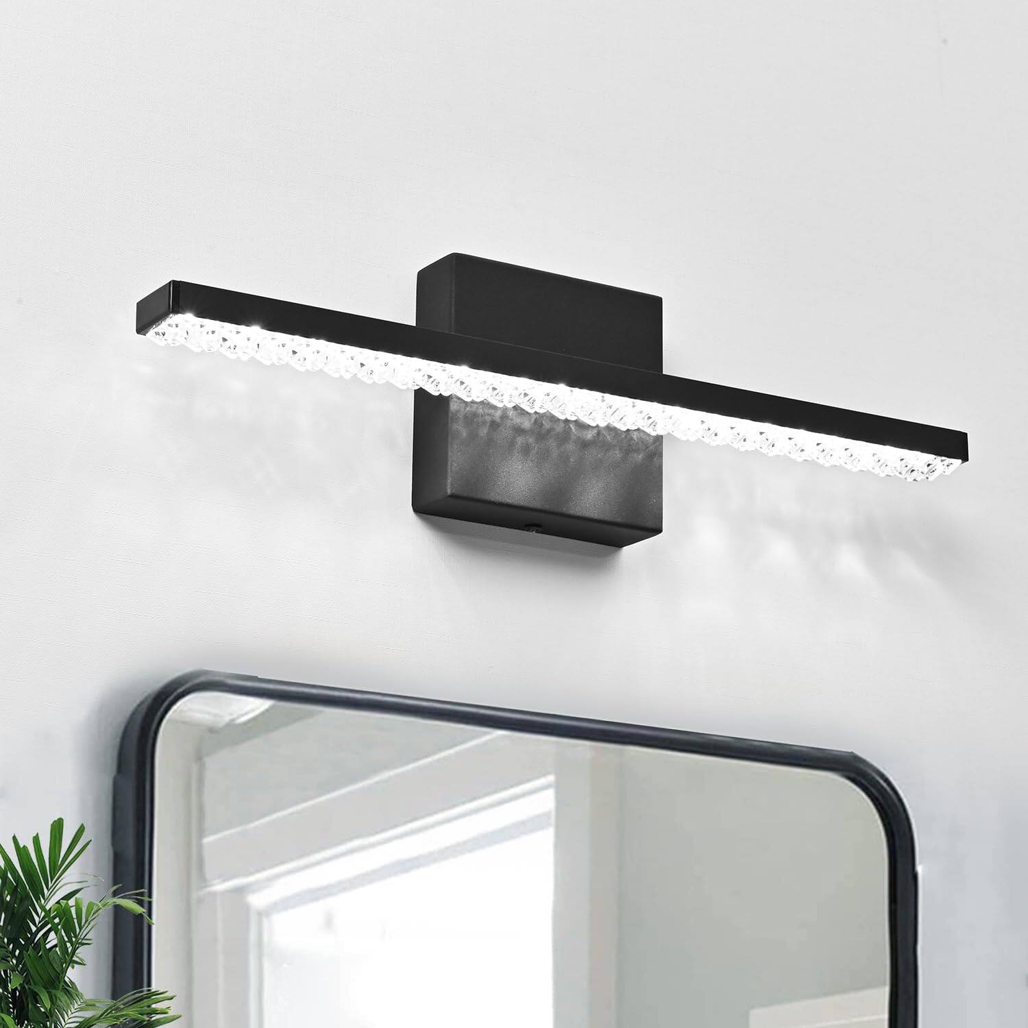 PO3TICJUNKI3 - Modern Led Bathroom Vanity Lighting Fixtures Over Mirror nch w Bath Light Matte Wall Fixture For Cool k - 16inch