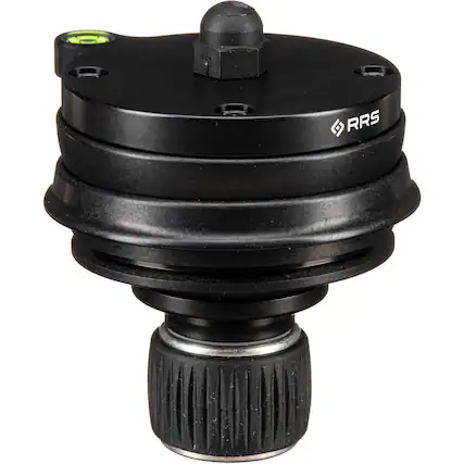 Front. Really Right Stuff - Really Right Stuff TA-3 Leveling Base with Low-Profile Knob and Platform.