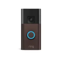 Ring - Battery Doorbell Smart Wifi Video Doorbell - Battery-Powered with Head-to-Toe Video, Live View, and Two-Way Talk - Venetian Bronze - Front_Zoom