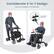 Considerate 2-in-1 Design
Serve as a Walker or Wheelchair
Reversible Backrest