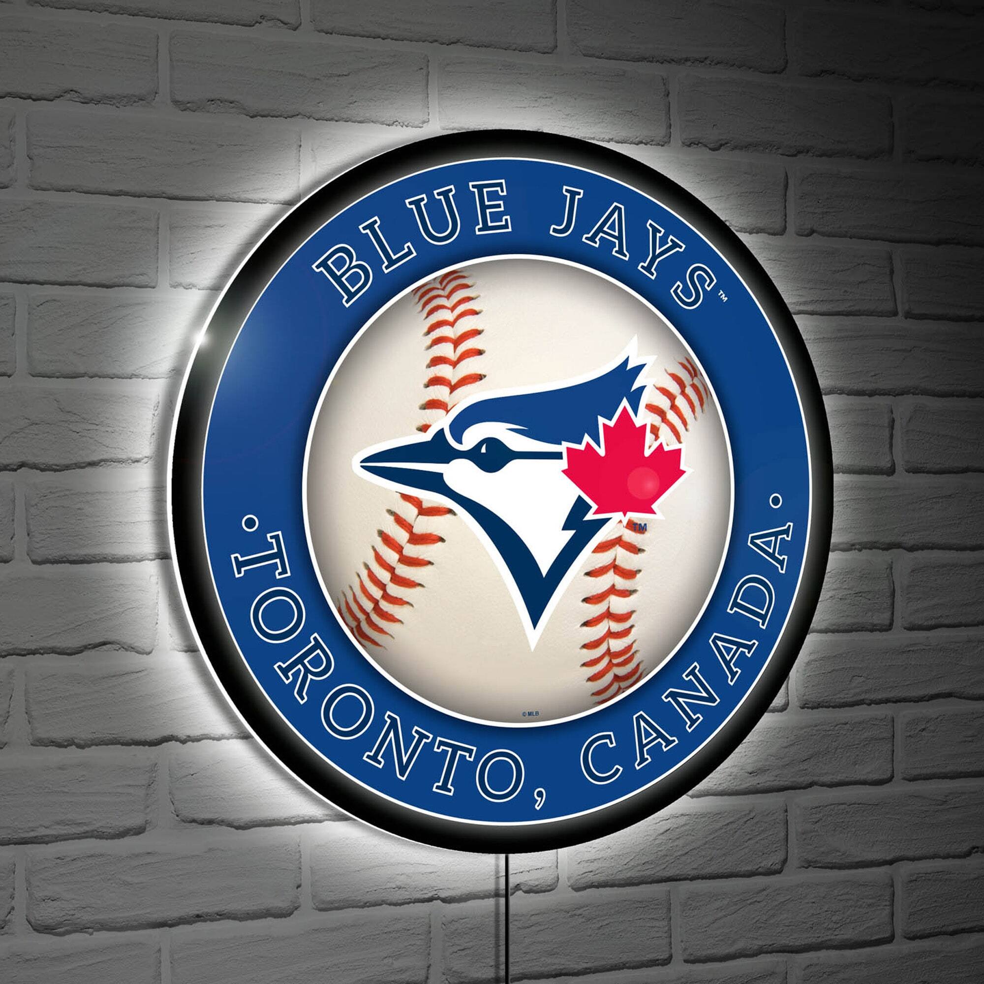 Toronto Blue Jays LED XL Round Wall D-cor