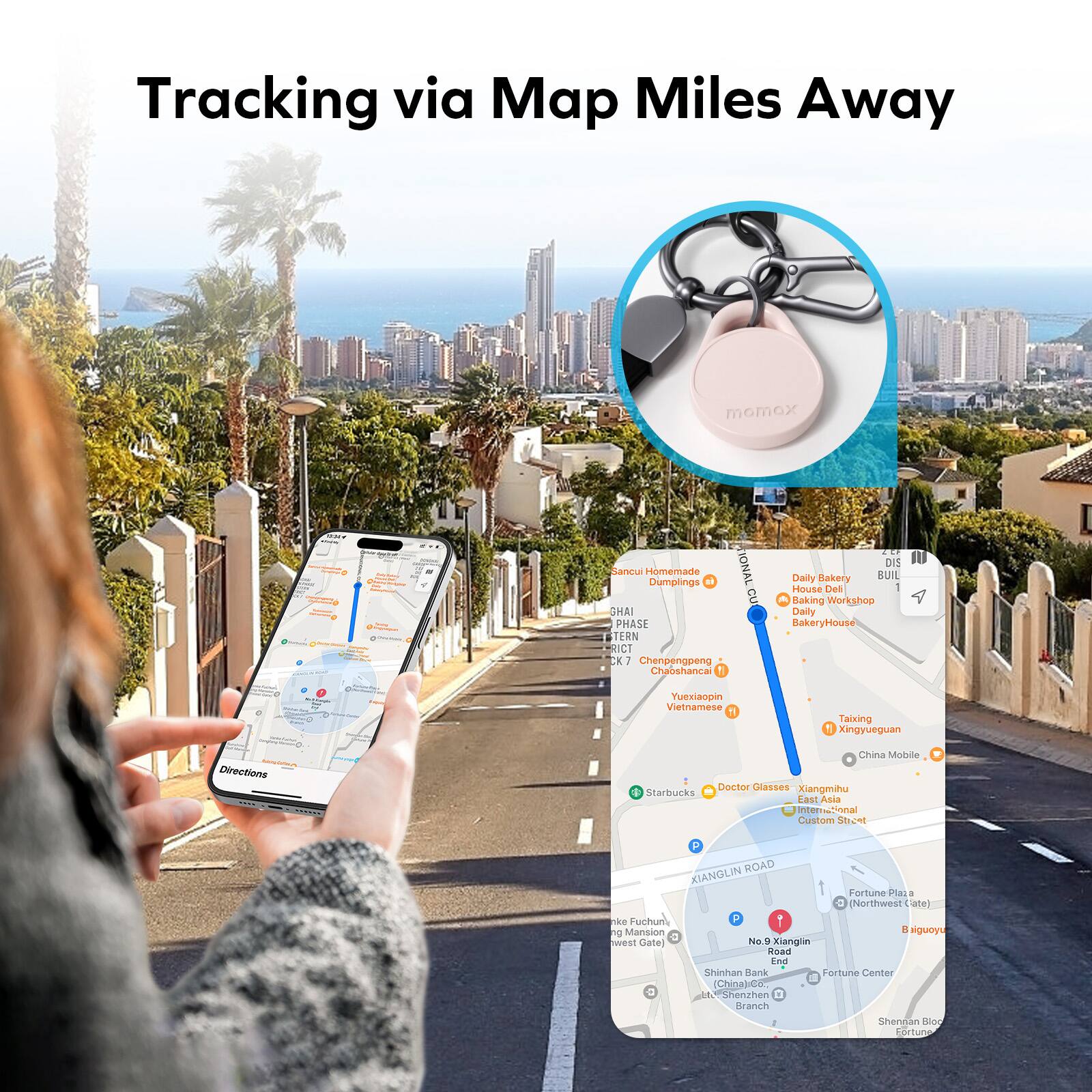 Tracking via Map Miles Away

momex
Sanci Homemade Dumplings
NATIONAL CULTURAL
PHASE 7
TERM
DIVERSION
Daily Bakery
House of Deb
Baking Workshop
Daily Bakery House
Yuexiaopin
Vietnamese
Taixing
Xingyueguan
Directions
China Mobile
Starbucks
East Asia International
Custom Street
P
XIANGLIN ROAD
Fortune Plaza
Northwest (West)
Shanfu
Mansion
P
Northwest Gate
No.9 Xianglin Road
Ene
Shinhan Bank
Fortune Center
China Bank
Shenzhen Branch
Shenzhen Bank
Shenzhen Branch