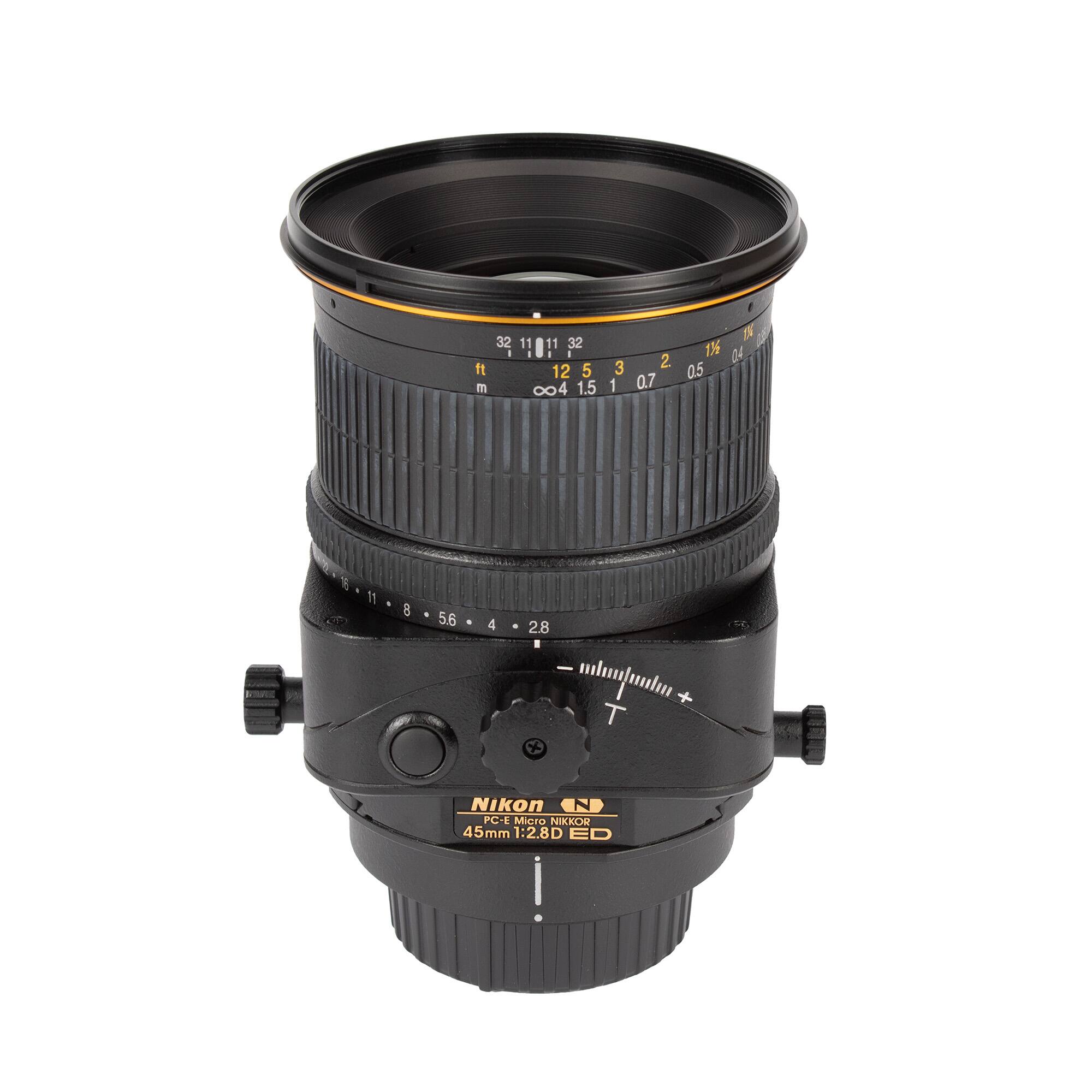 ■Nikon PC-E Micro NIKKOR 45mm f2.8D ED Nikon PC E Micro NIKKOR 45mm f2.8D ED Tilt Shift LensTravel Bundle