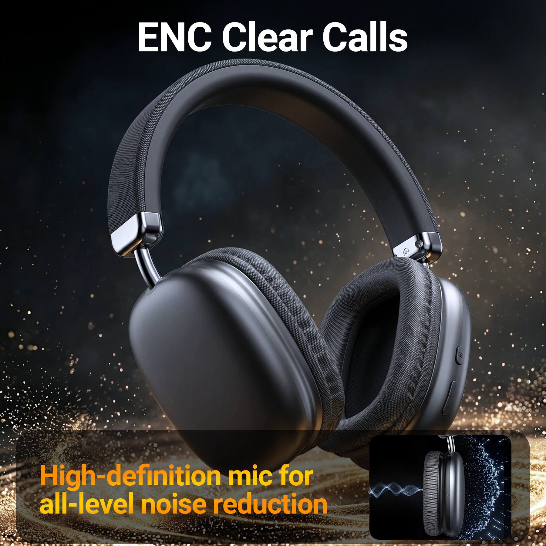 ENC Clear Calls

High-definition mic for all-level noise reduction