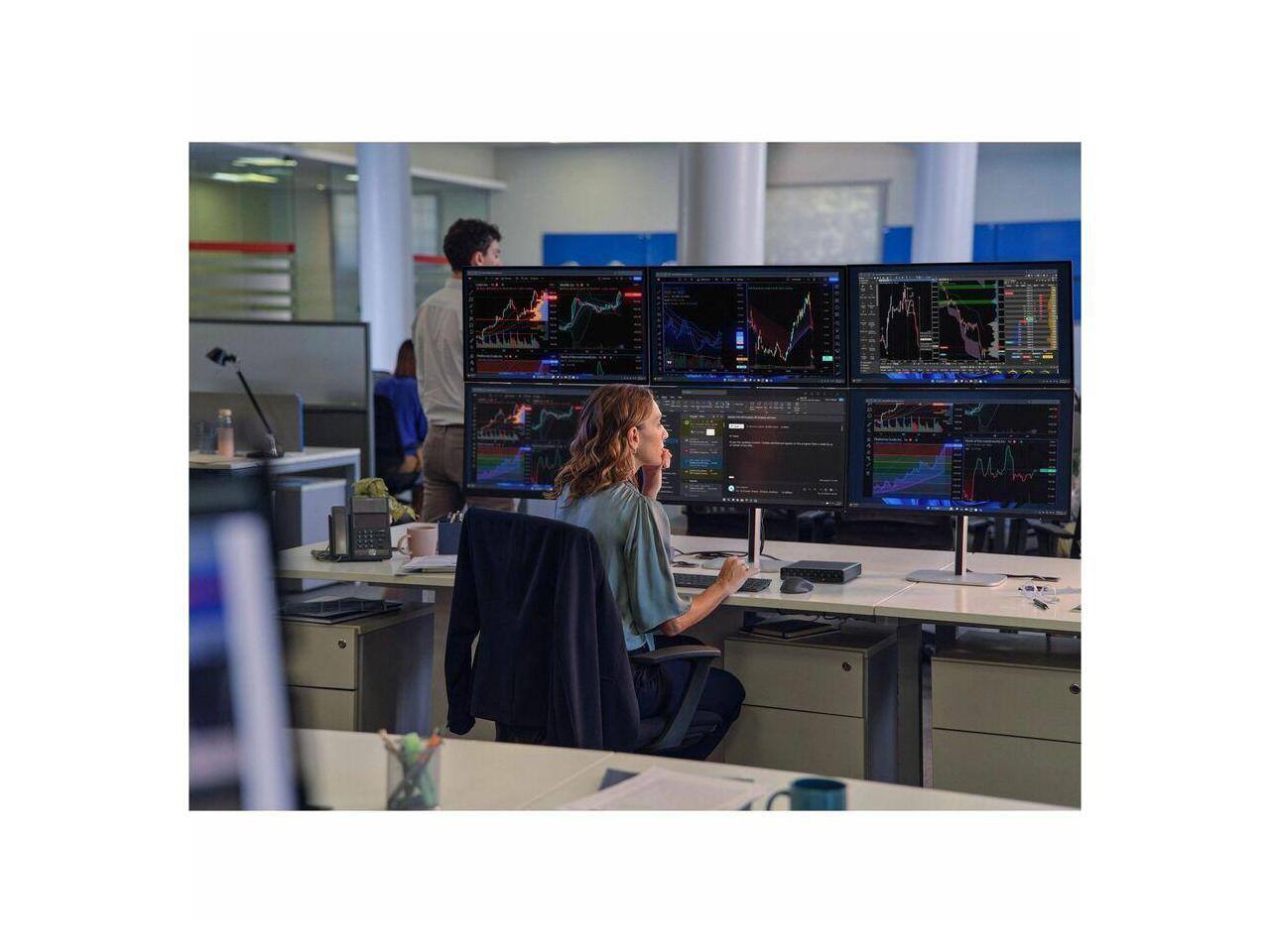 Alt View 5. HP - HP EliteDesk 8 G1i SFF Desktop Computer U7 265T vPro 64GB 1TB W11P BQ4C2UTABA - Black.