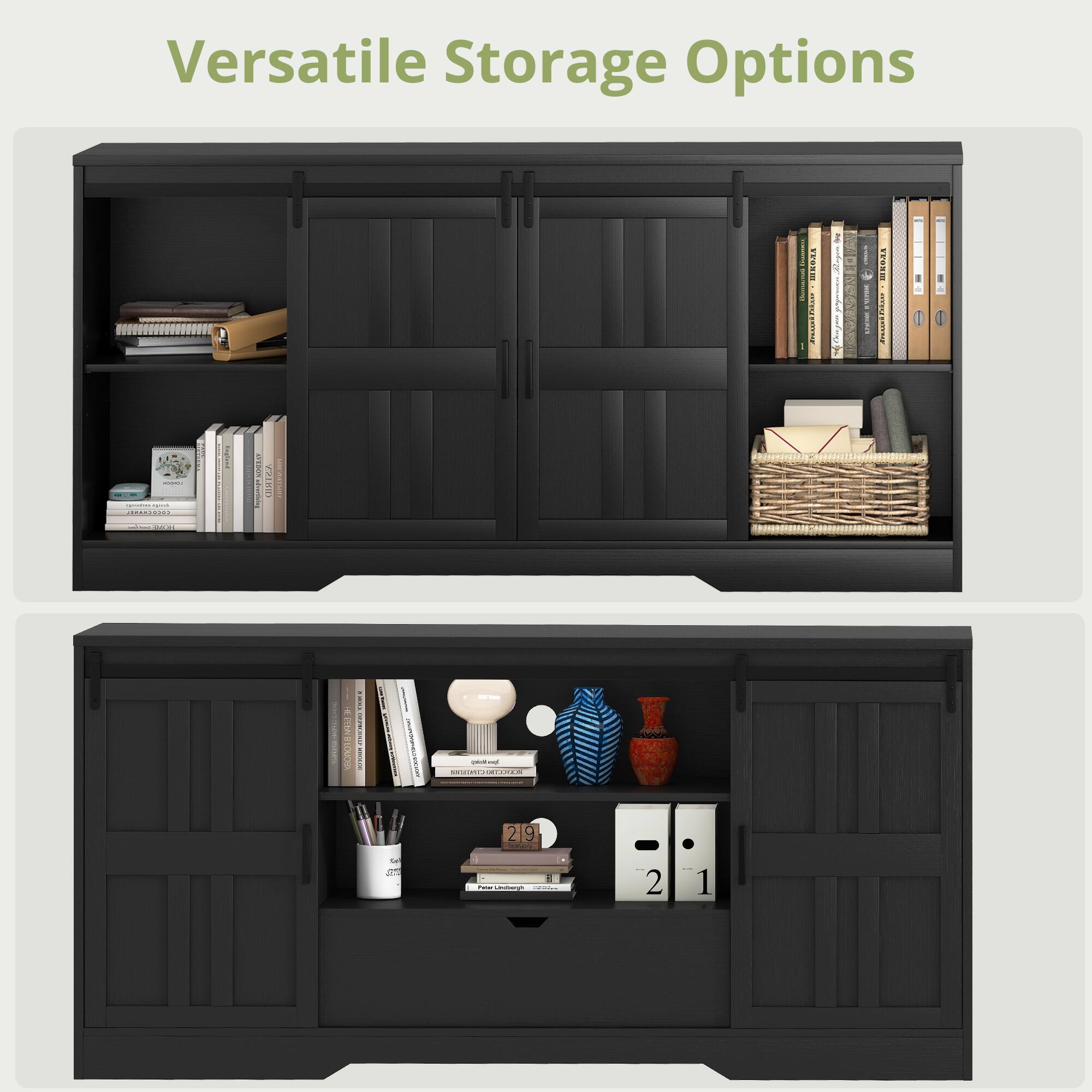 Versatile Storage Options