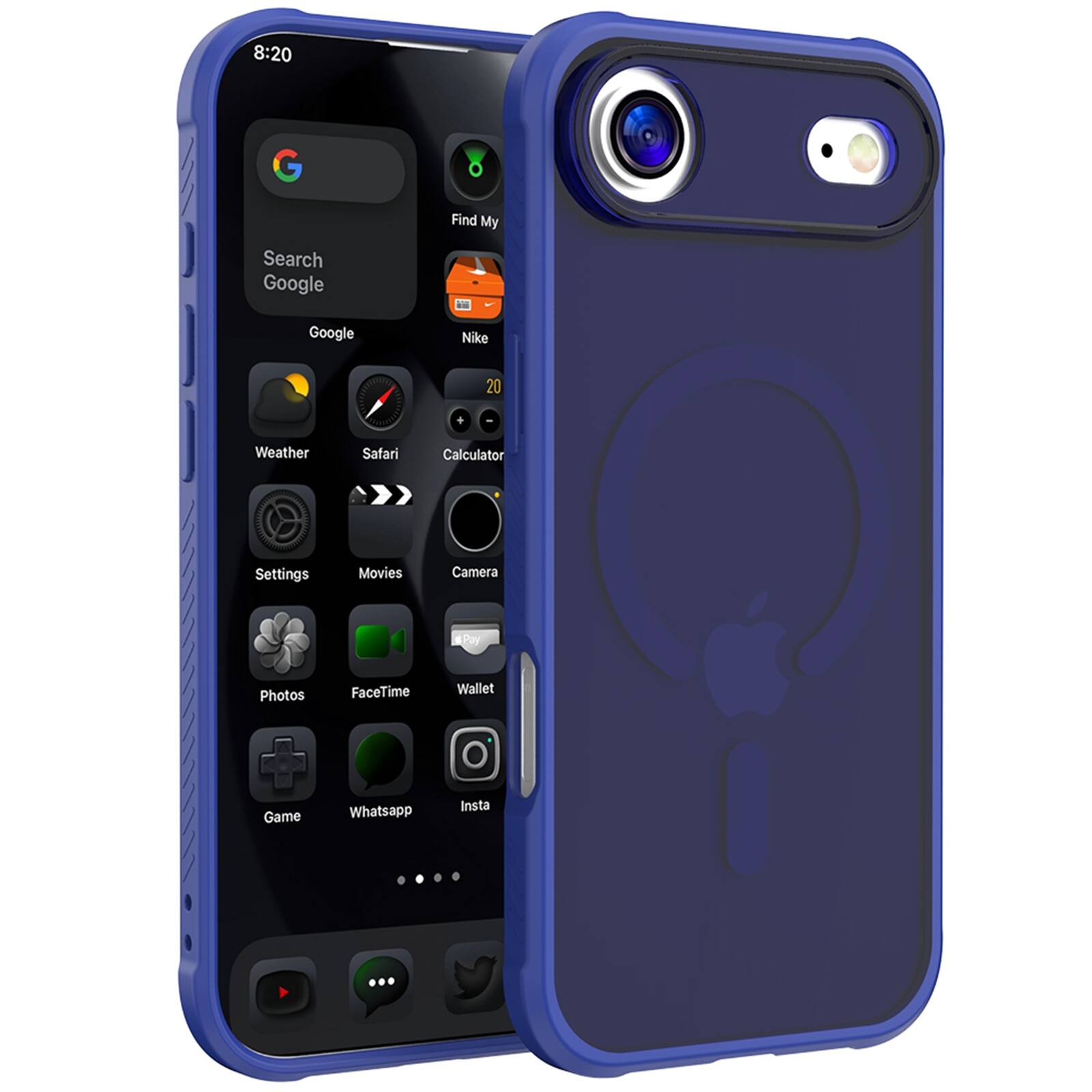 Dteck Magnetic for iPhone Air Case, Compatible with MagSafe, Military ...