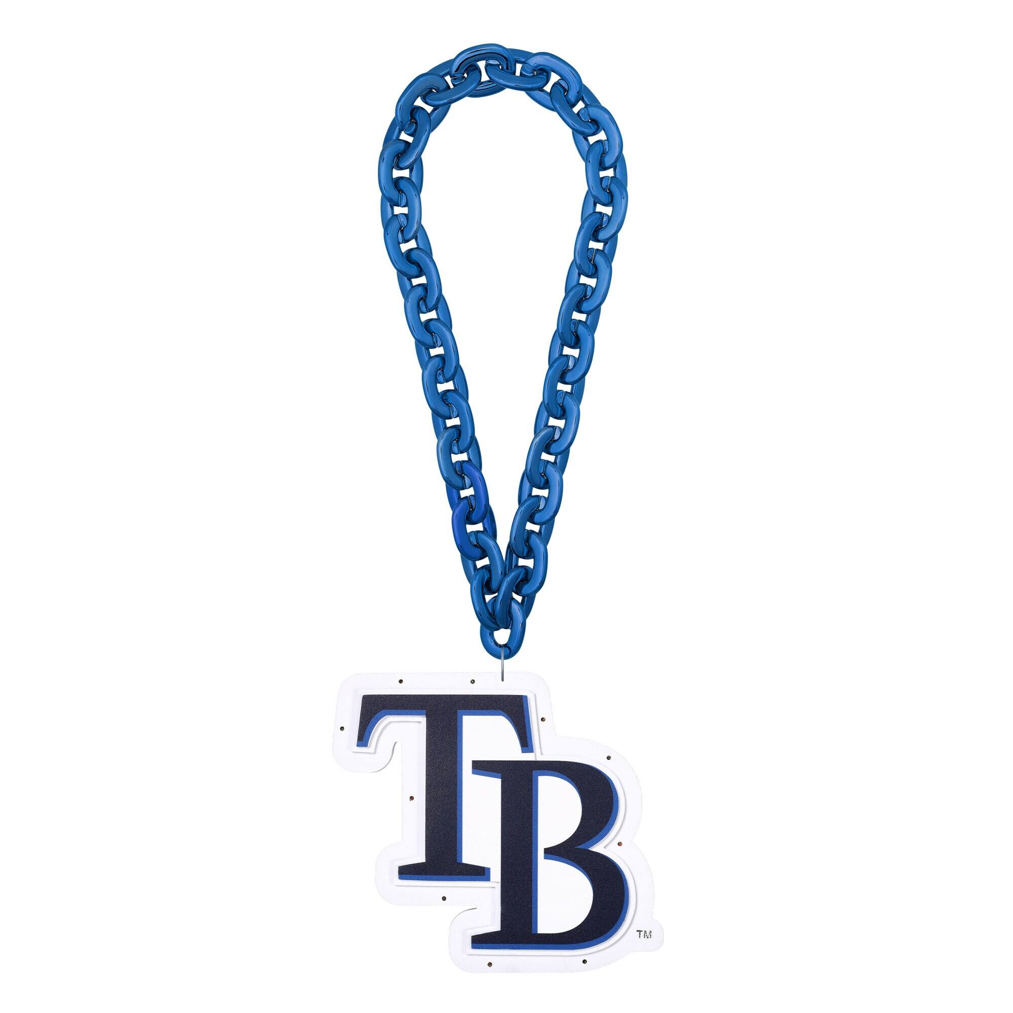 FOCO - Tampa Bay Rays Light Up Big Logo Fan Chain - Multicolor