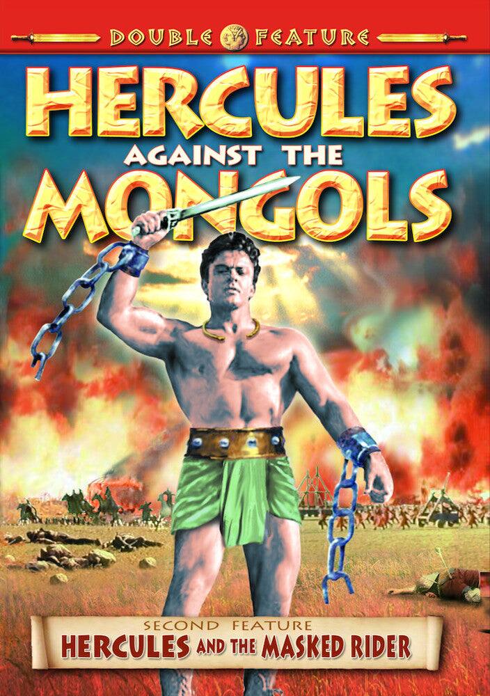 Front. Hercules Double Feature: Hercules Against the Mongols - DVD.