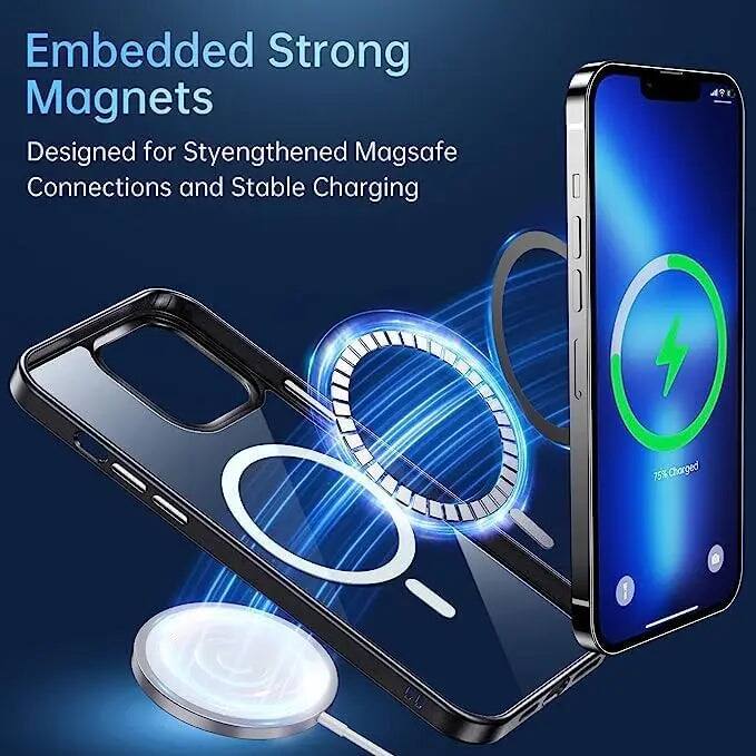 Embedded Strong Magnets  
Designed for Strengthened Magsafe Connections and Stable Charging  
75% Charged